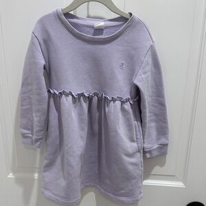 GAP Light Purple Kids Ruffle Sweatshirt